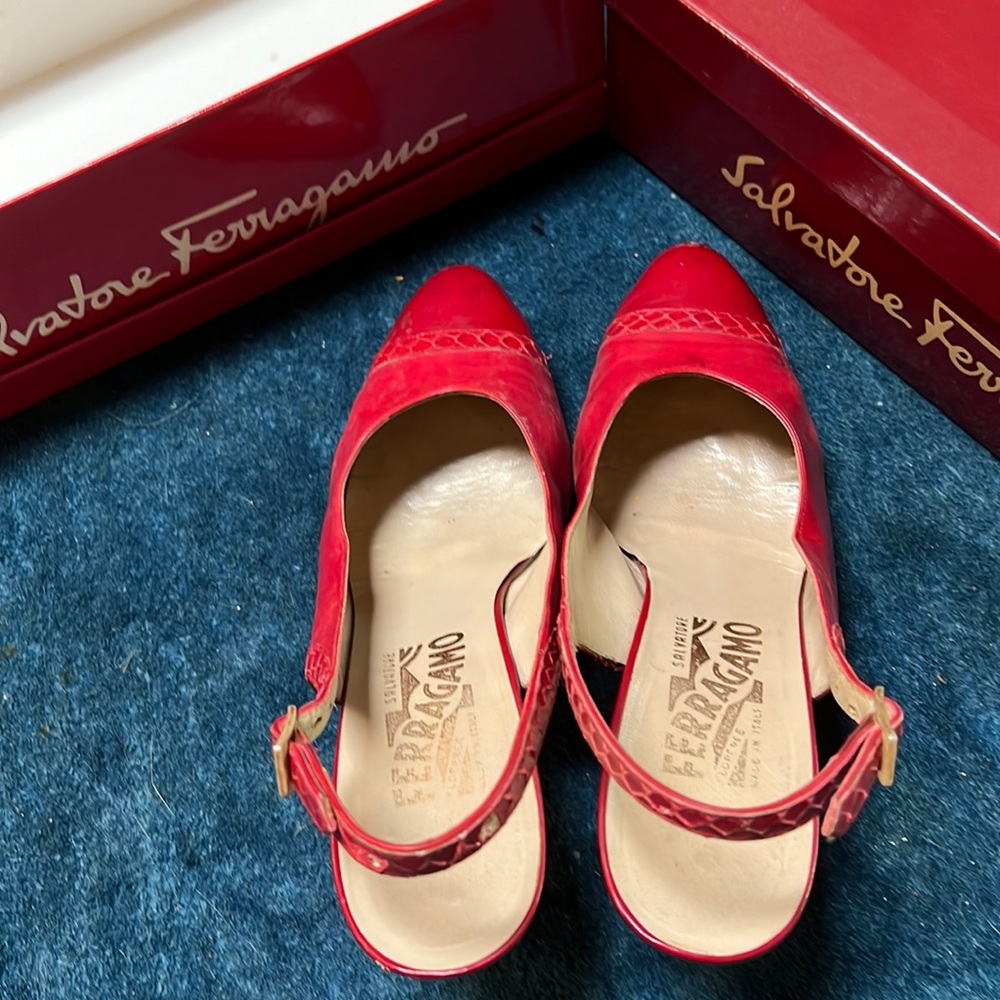 Authentic Vintage Salvatore Ferragamo Woman shoes